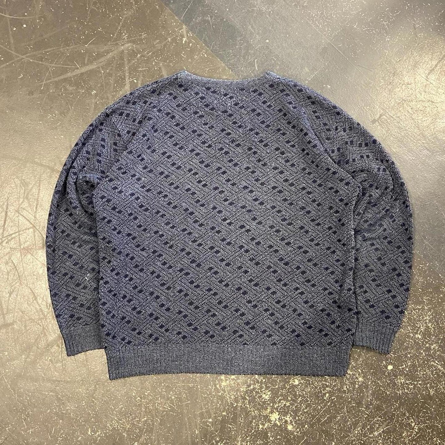 90s Nature Issue Grandpa Knit - L