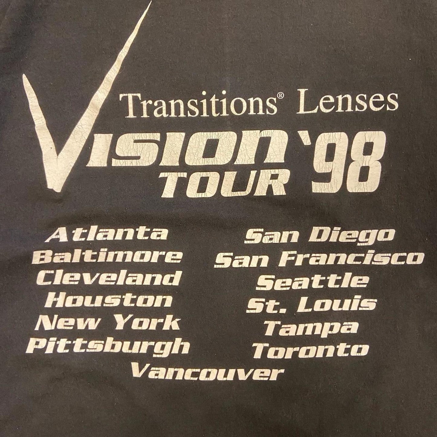 1998 Toi Vision Tour Tee - XL