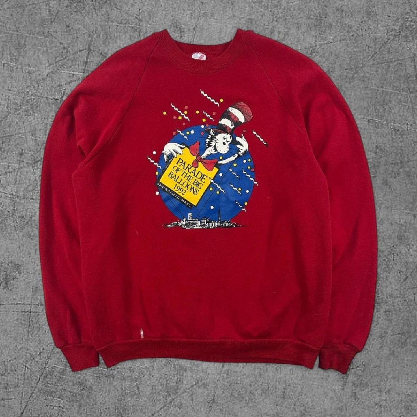1992 Dr Seuss Parade of big Balloons Crewneck - XL