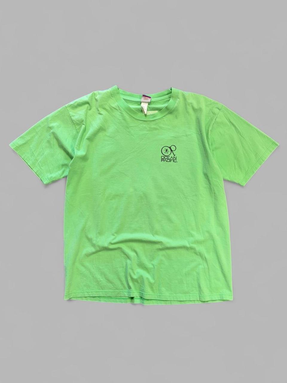 90s Ocean Pacific Dystopian Surf Tee - XL