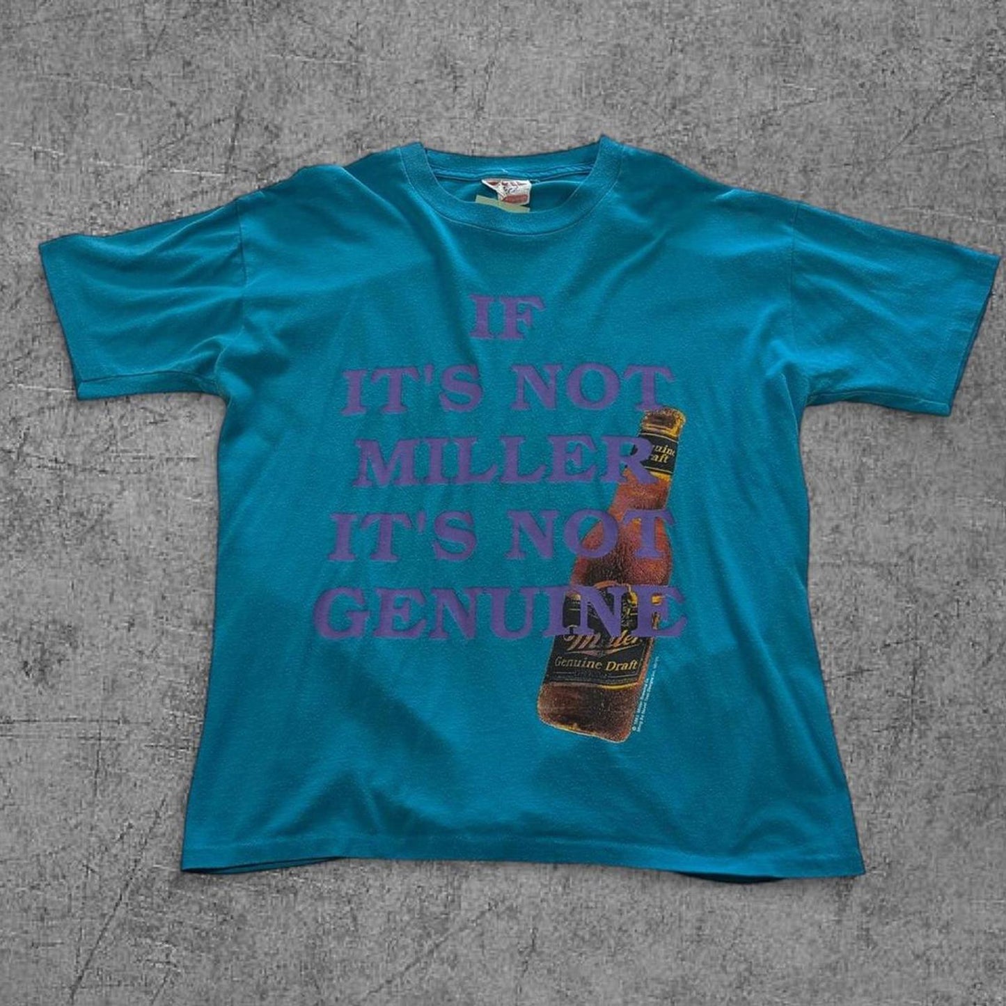 1993 Miller Highlife Beer Tee - L
