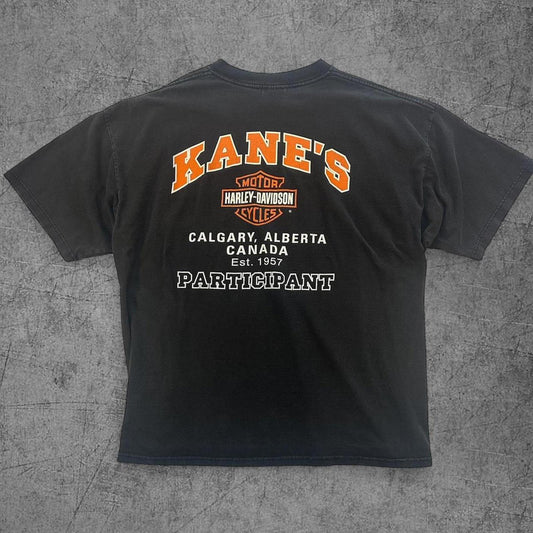 Vintage 90s Kane’s Harley Davidson Tee - XXL