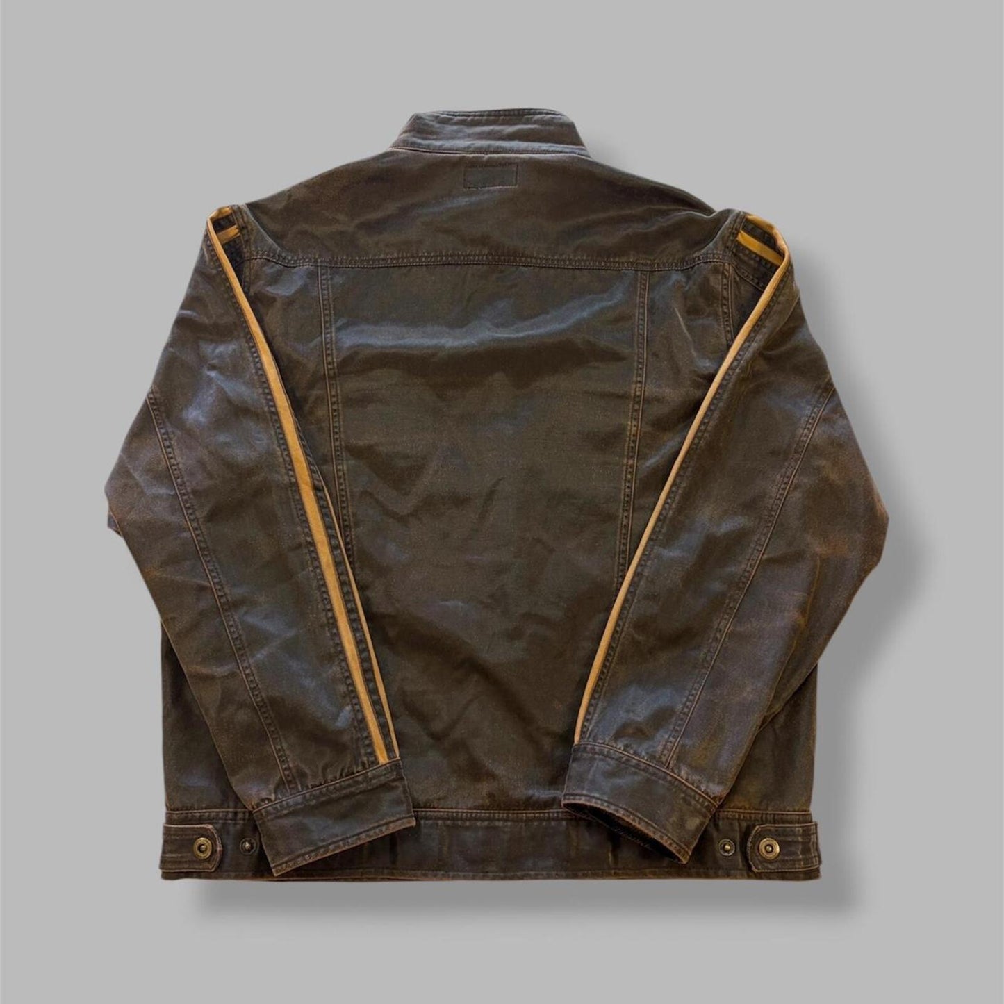 Y2K Point Zero Brown Jacket - XL