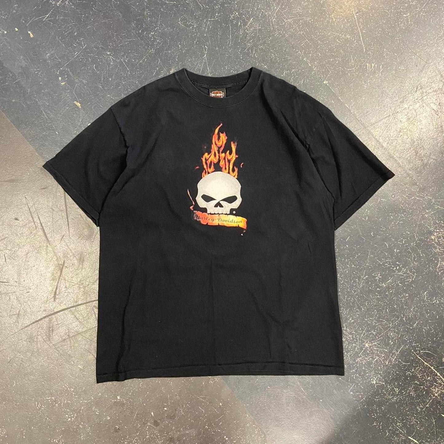 Vintage Harley Davidson Cancun Skull Tee - XL