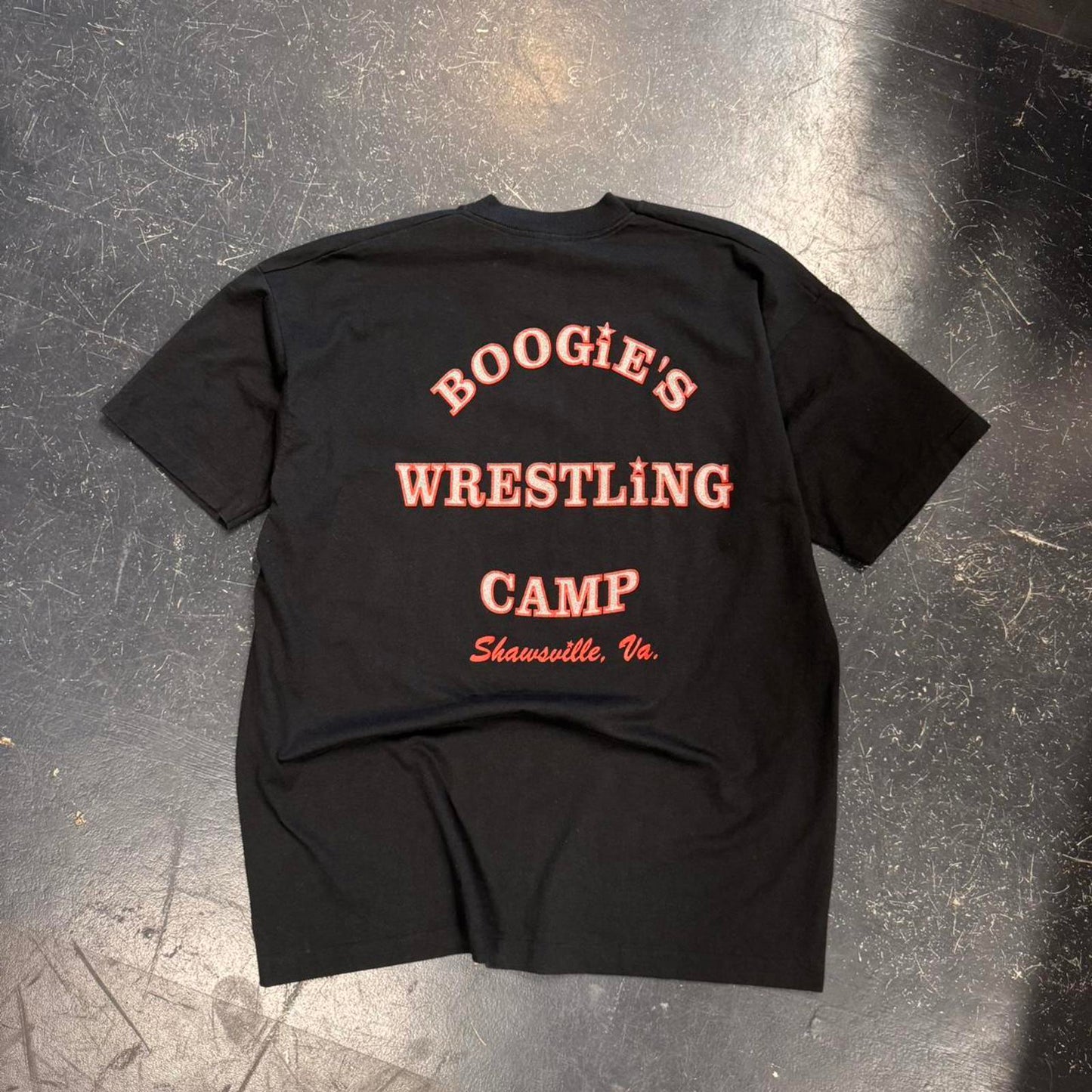 Vintage Rare 90s Jimmy Valiant WWE Wrestling Camp Tee - XL