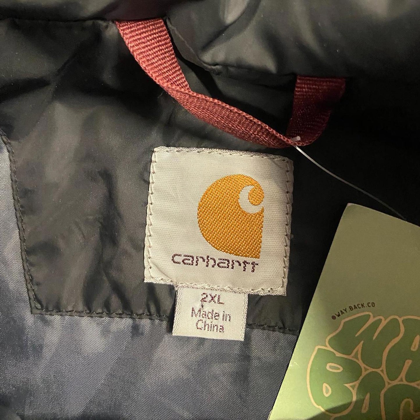 Black Carhartt Puffer Jacket - XXL