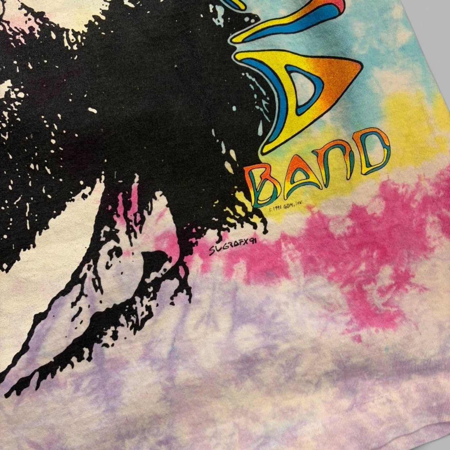 Vintage 1991 Jerry Garcia Grateful Dead Tie Dye Tee - XL