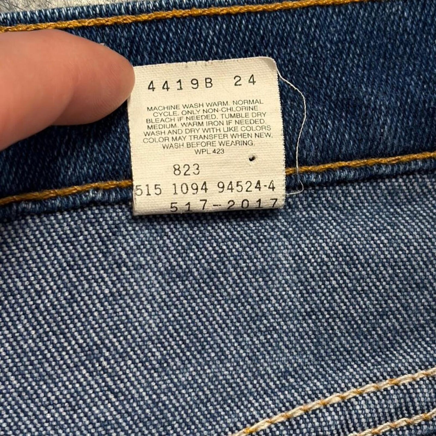 Vintage 1994 Levi Orange Tab 517 Jeans - 36
