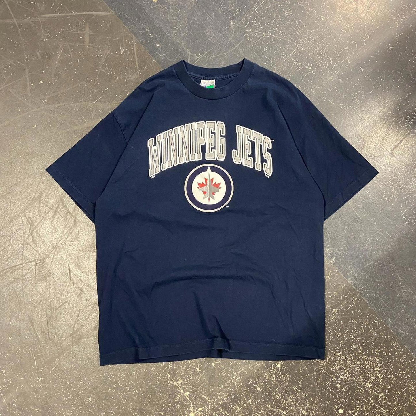 90s Winnipeg Jets NHL Tee - XL