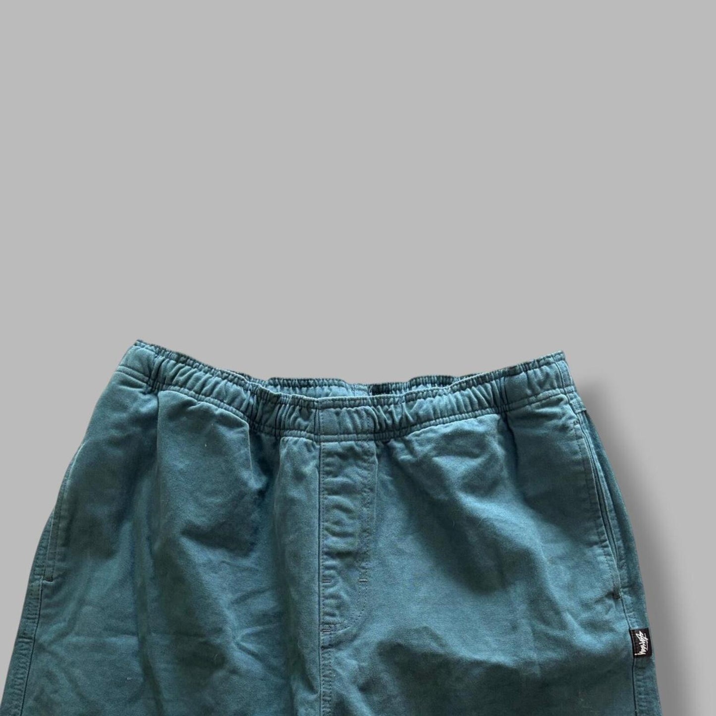 Stüssy Green/Turquoise Baggy Pants - L