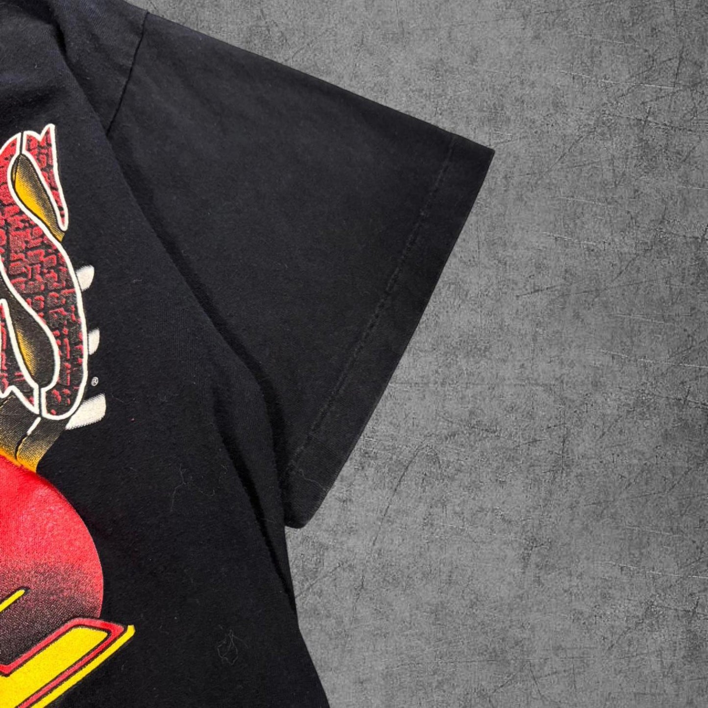 Vintage 90s Canucks Skate Logo NHL Tee - L