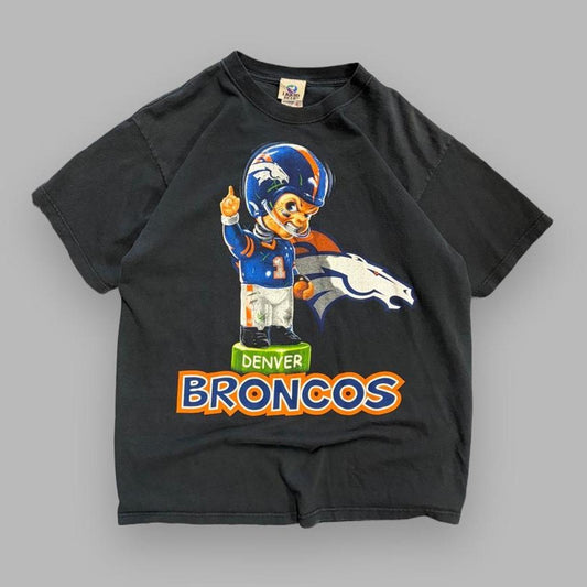 Vintage NFL Denver Broncos Bobble Head Tee - L