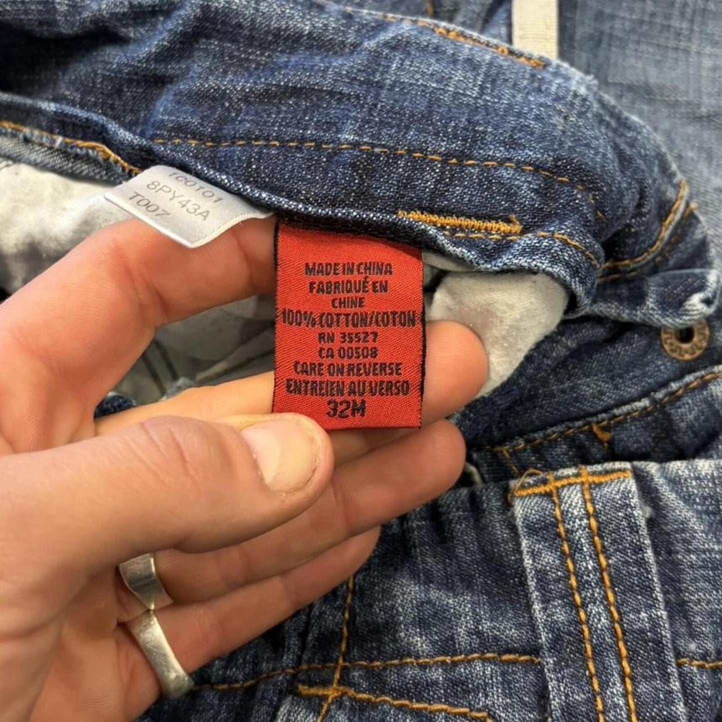 Y2K Marithé & Francois Girbaud Baggy Strap Jeans - 32