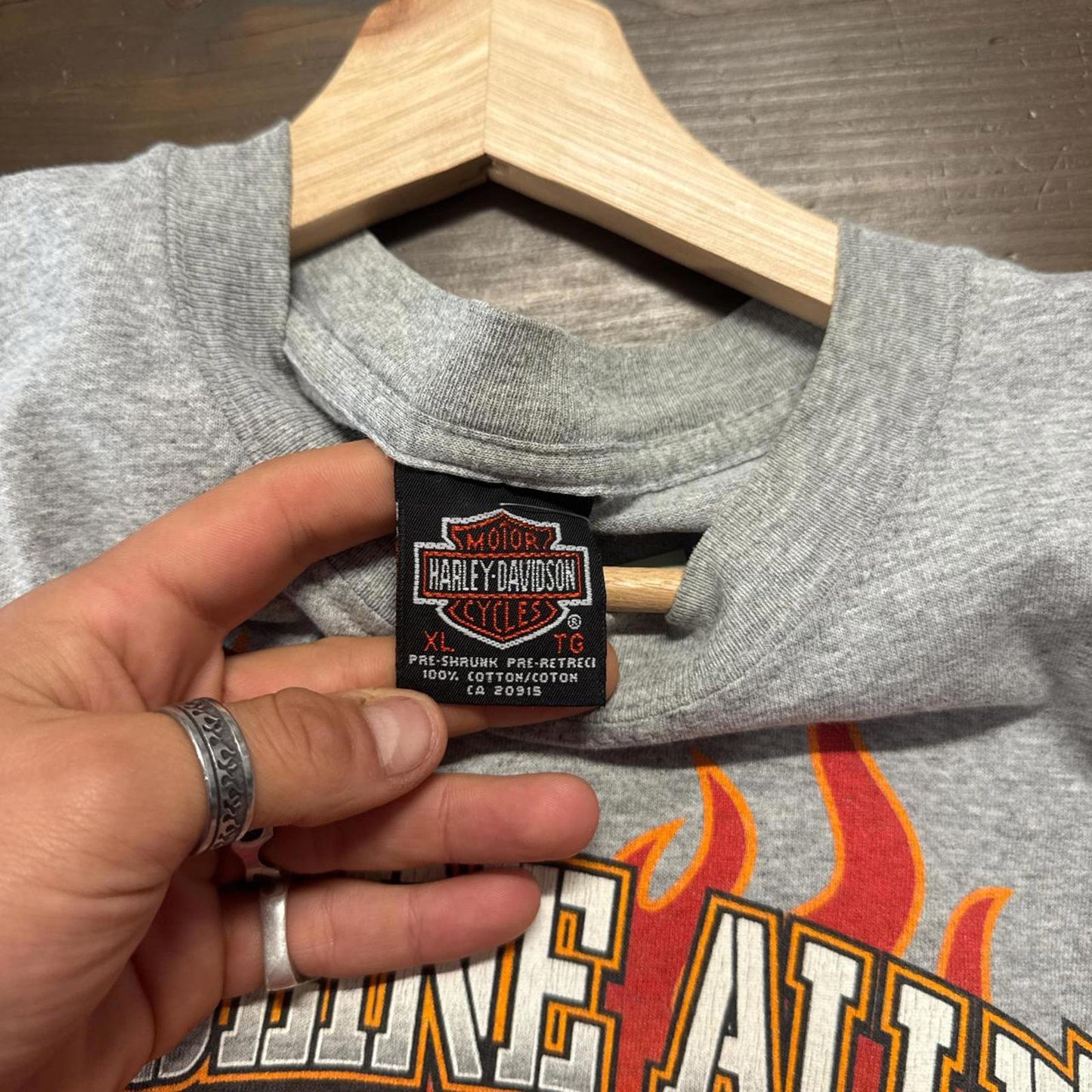 Vintage Harley Davidson Gasoline Alley Tee - XL