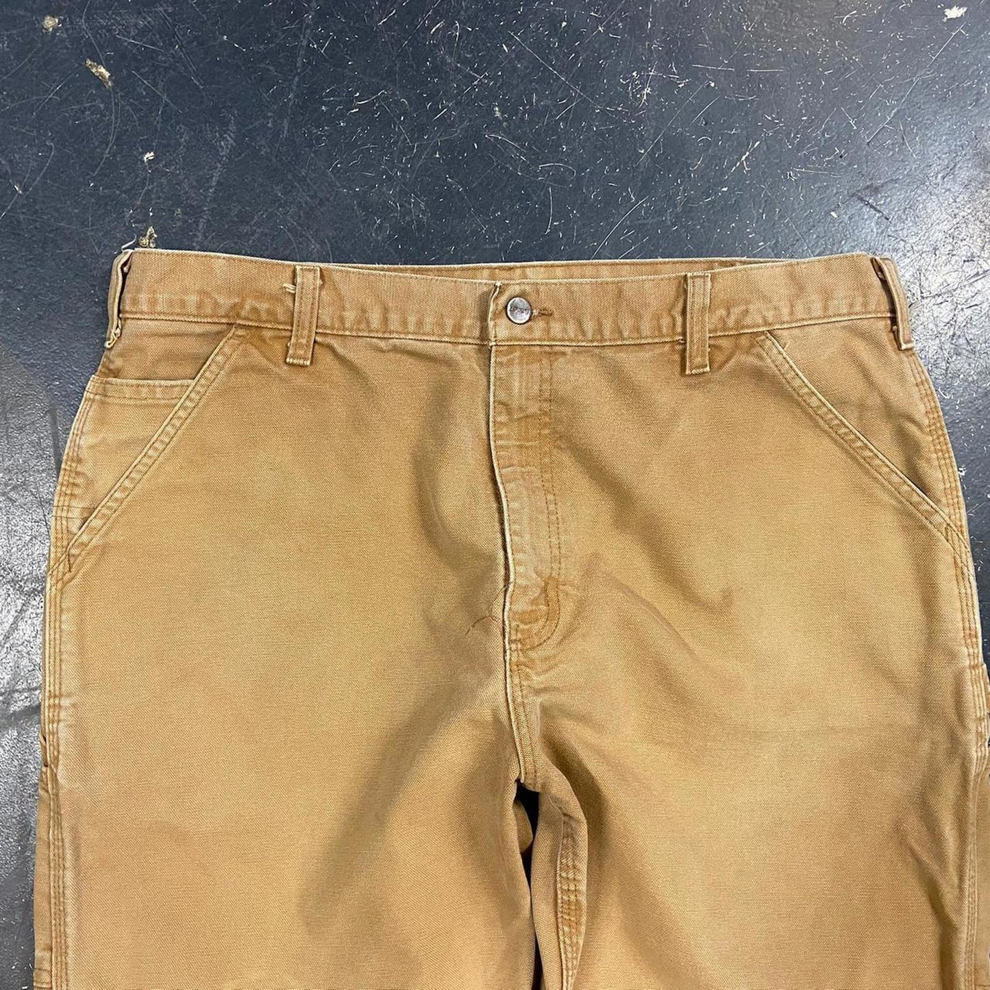 Tan Carhartt Dungarees - 38