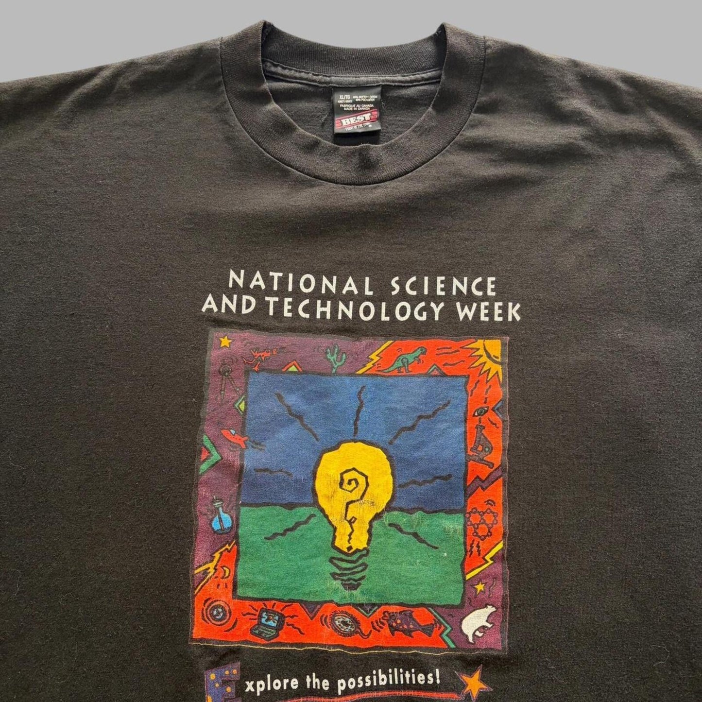 90sNational Science and Technology Tee - XL
