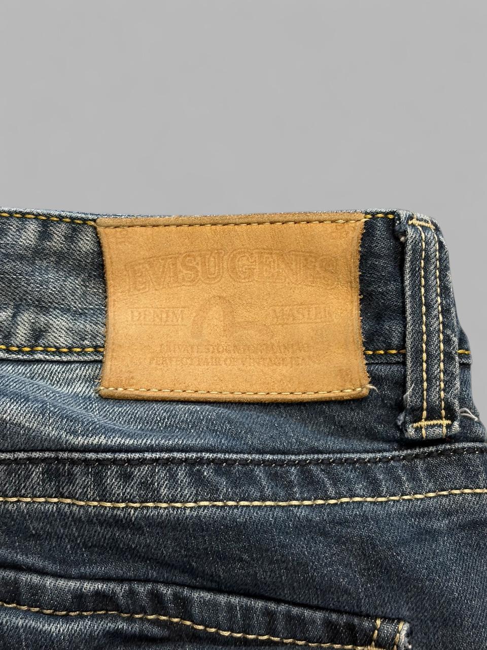 Vintage Evisu Genes Faded Selvedge Denim - 37