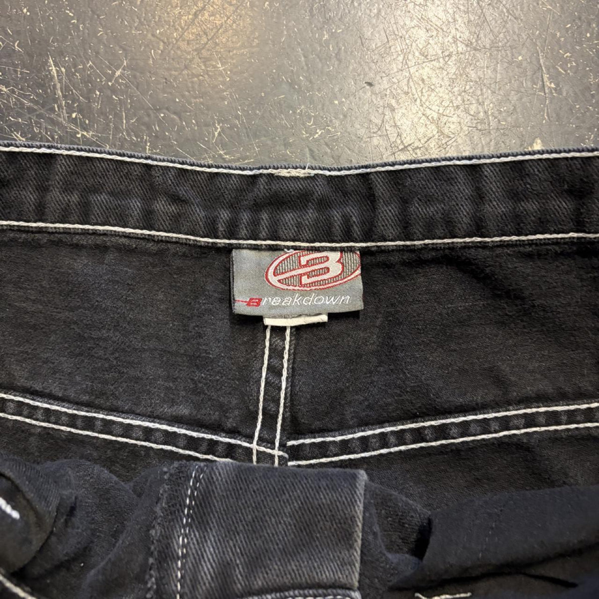 Vintage Y2K Breakdown Super Baggy Jnco Style Cargo Jeans - 34