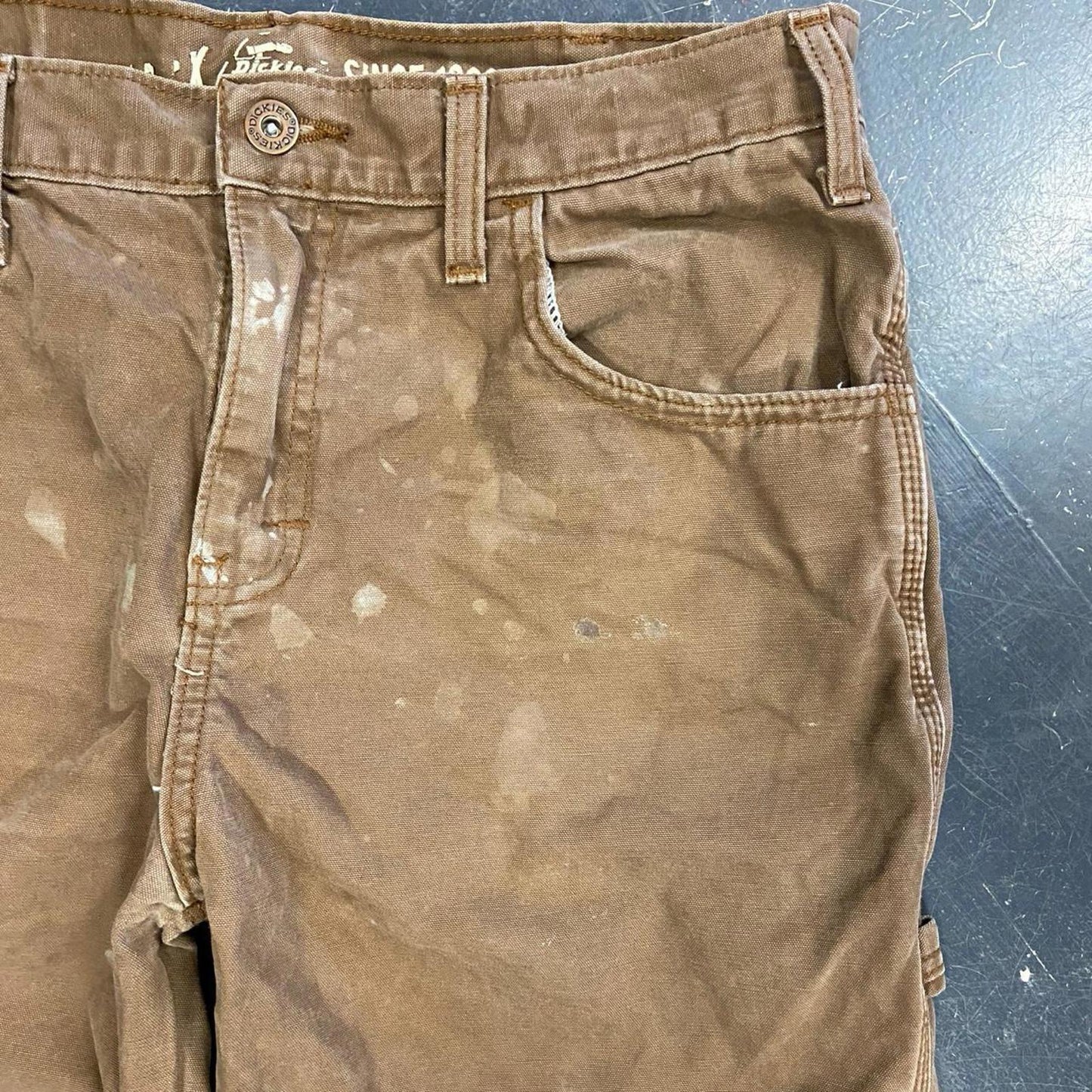 Brown Dickies Carpenter Shorts - 32
