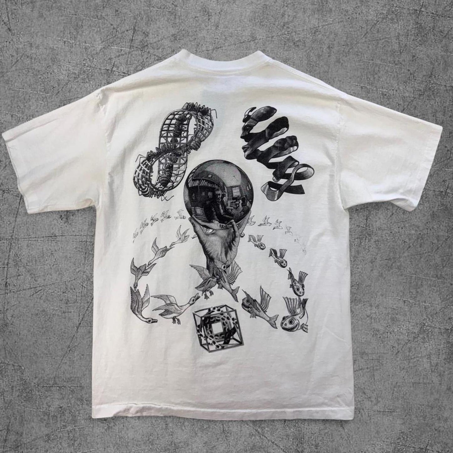 1991 MC Escher Andazia International Art Tee - XL