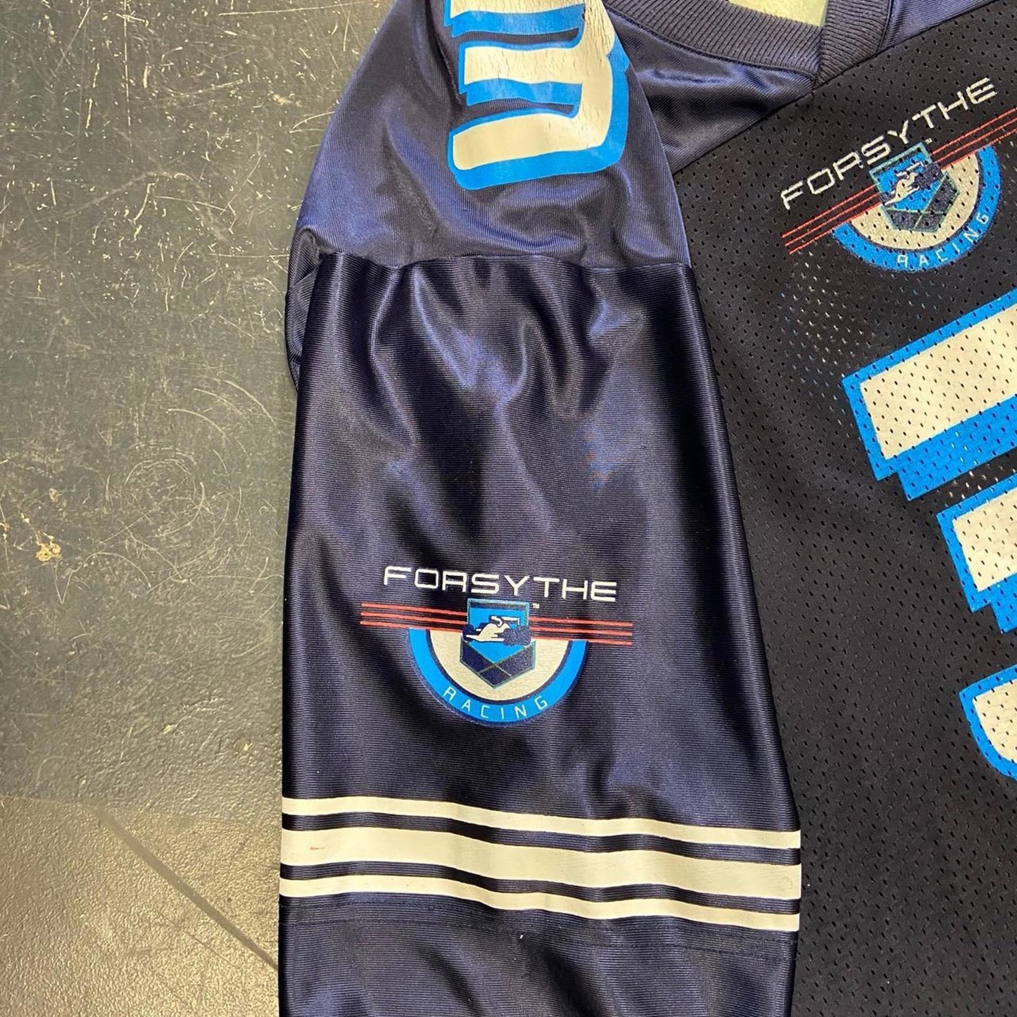 Vintage 90s Forsythe Racing Mesh Jersey - XL