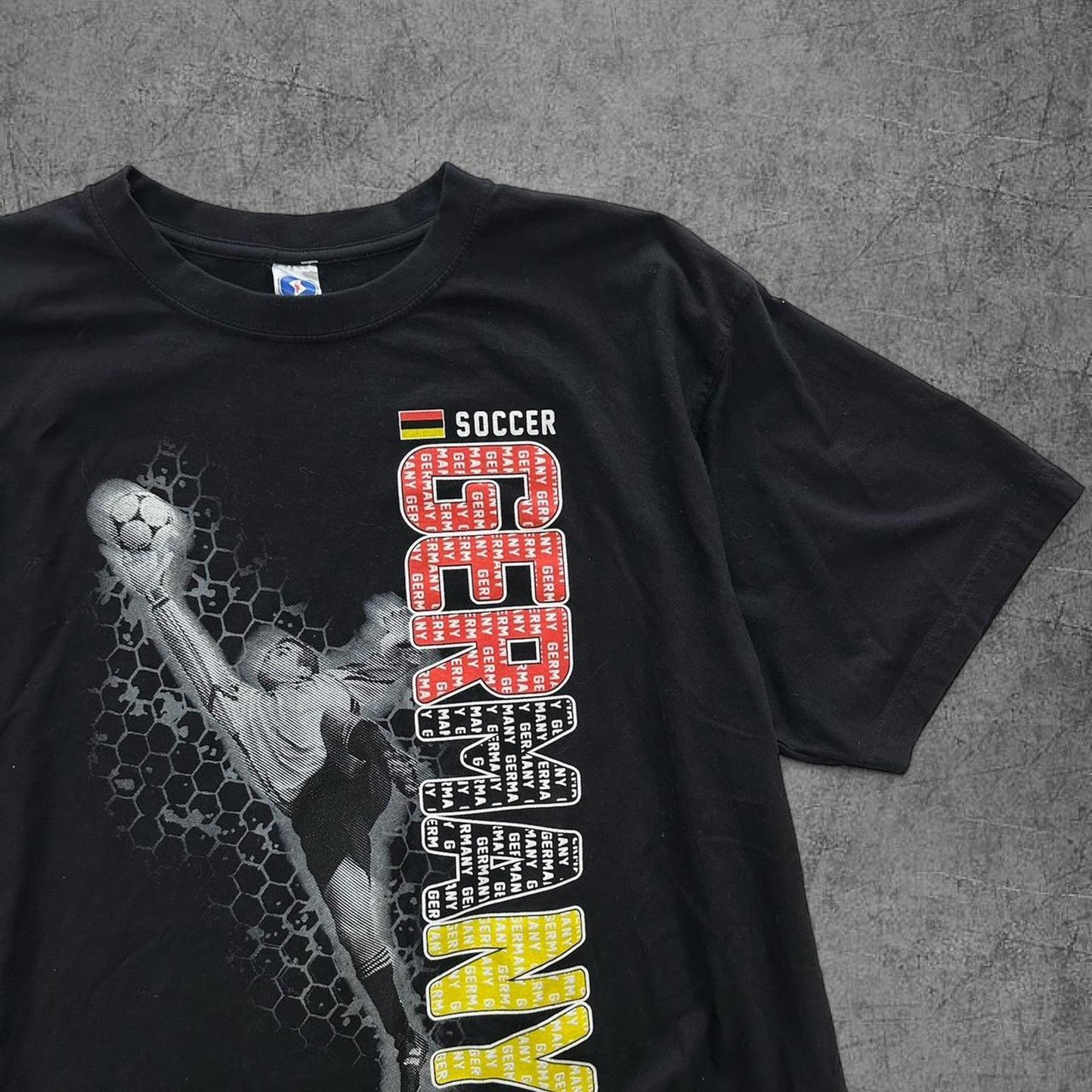 Vintage 90s Germany Soccer Tee - XL