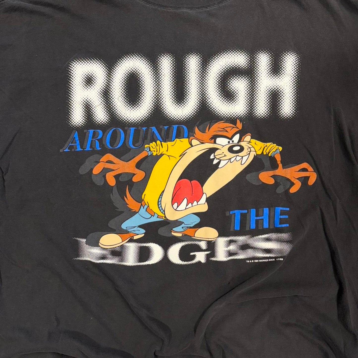 1996 Rough Tasmanian Devil Looney Tunes Tee - XL