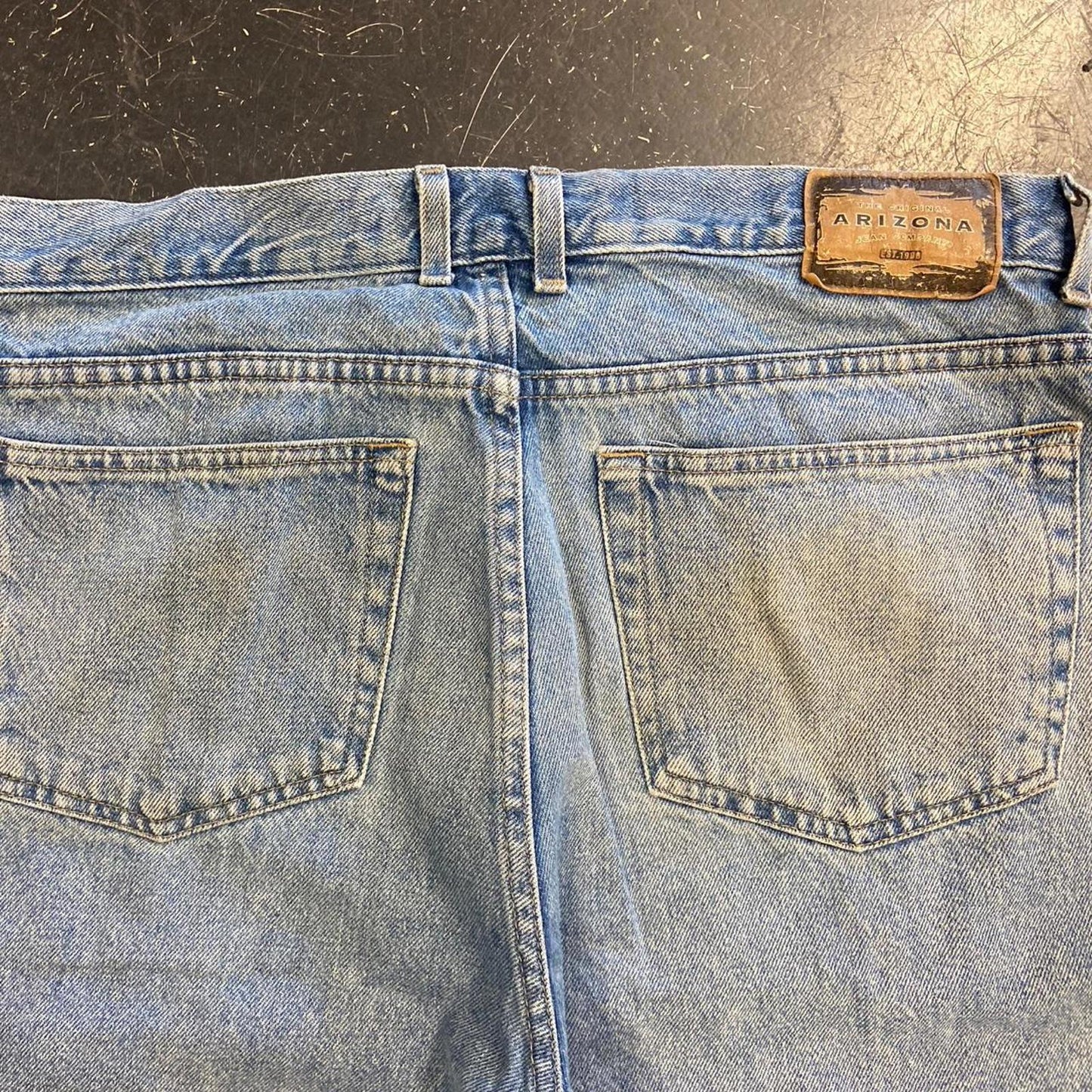 Vintage 90s Arizona Light Wash Jorts - 36