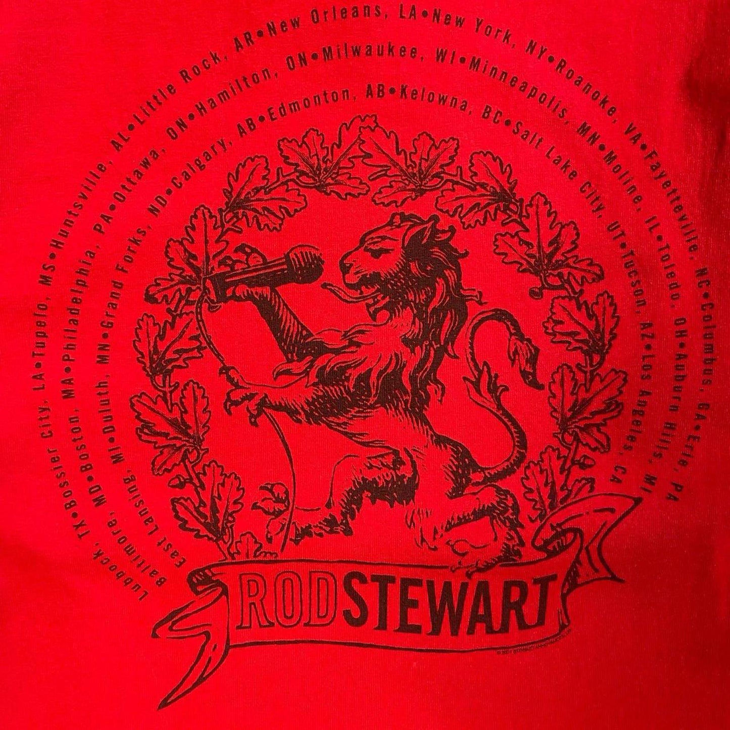 Vintage 2001 Rod Stewart Tee - L