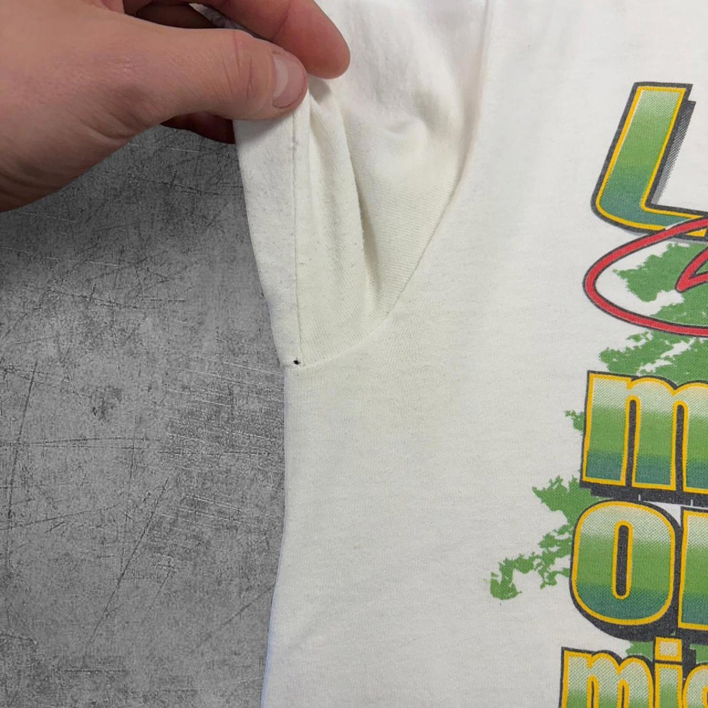 1998 Chad Little Nascar John Deer Tee - L