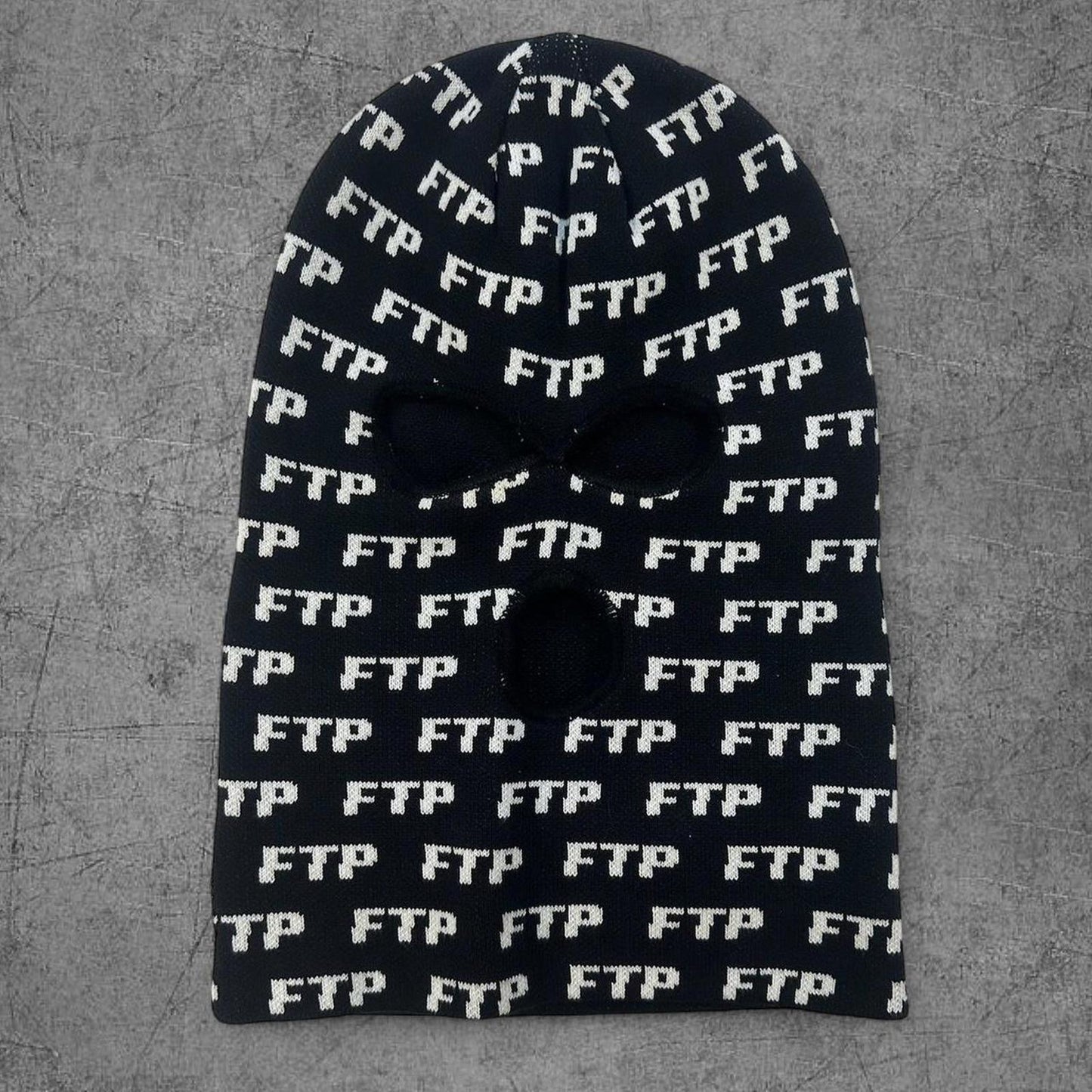 FTP All over Print Black Ski Mask