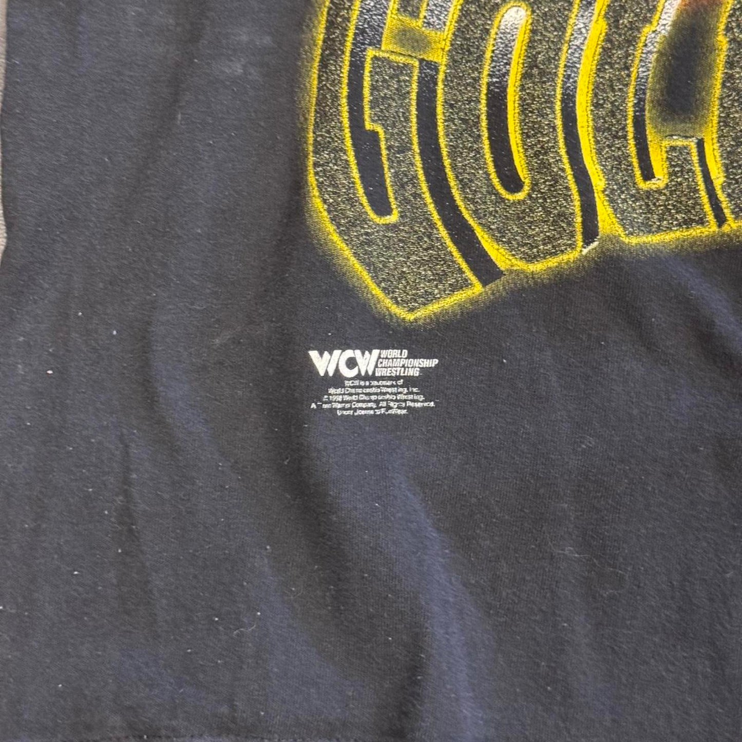 Vintage 1998 Goldberg WCW WWE Tee - L