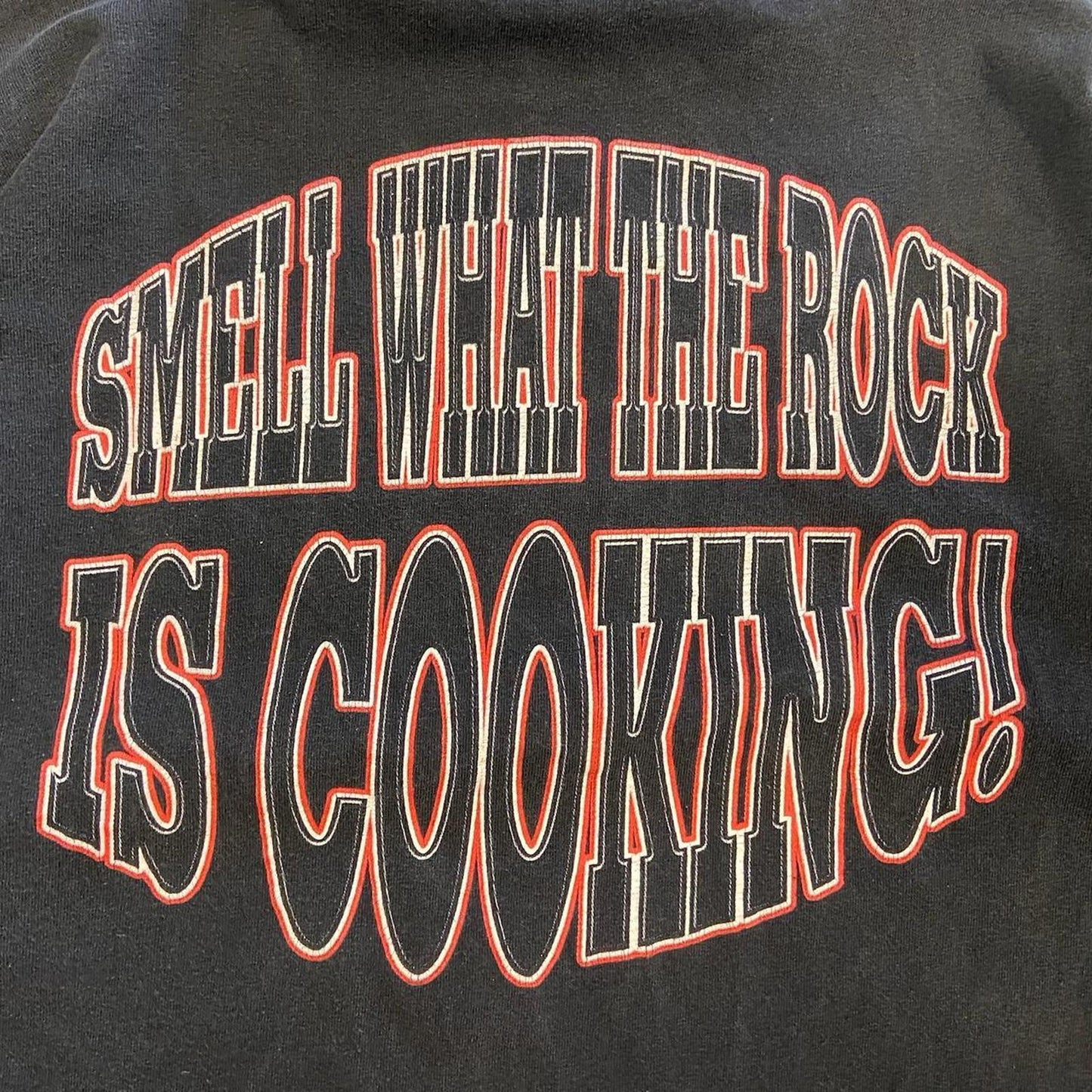1999 WWF Smell what the Rock is Cooking Tee - L