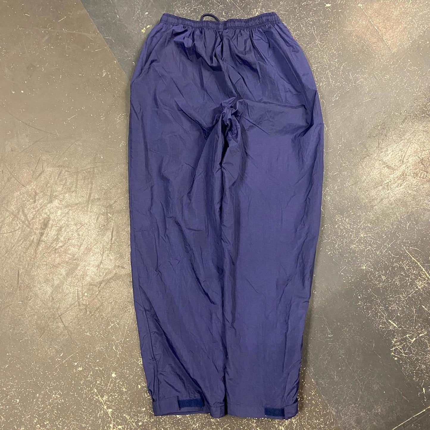Vintage Navy Adidas Track Pants - M
