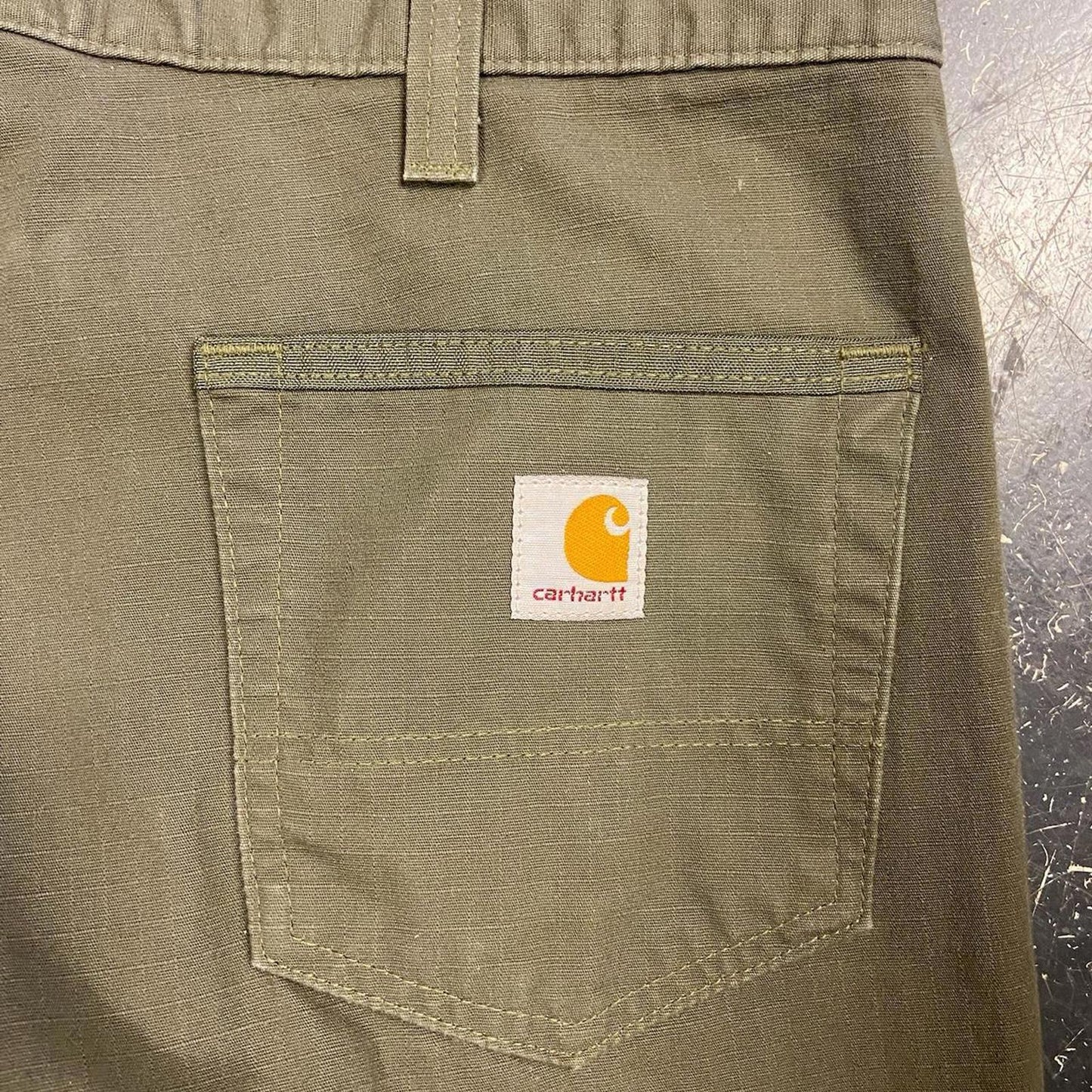 Olive Carhartt Work Pants - 42