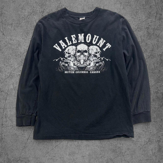 Vintage Valemount Biker Long Sleeve - M
