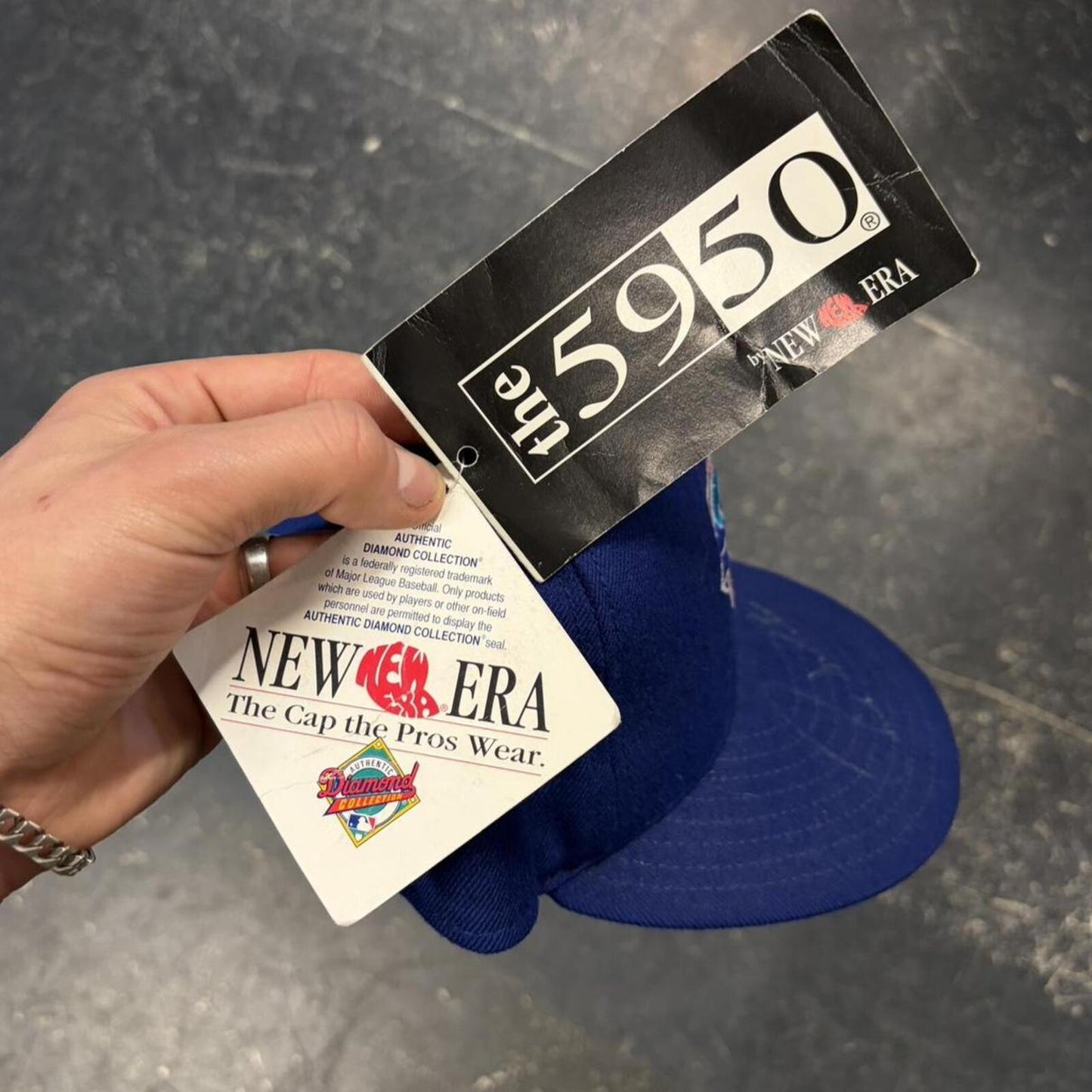 90s Deadstock Toronto Blue Jays Wool Autographed Fitted - 7
