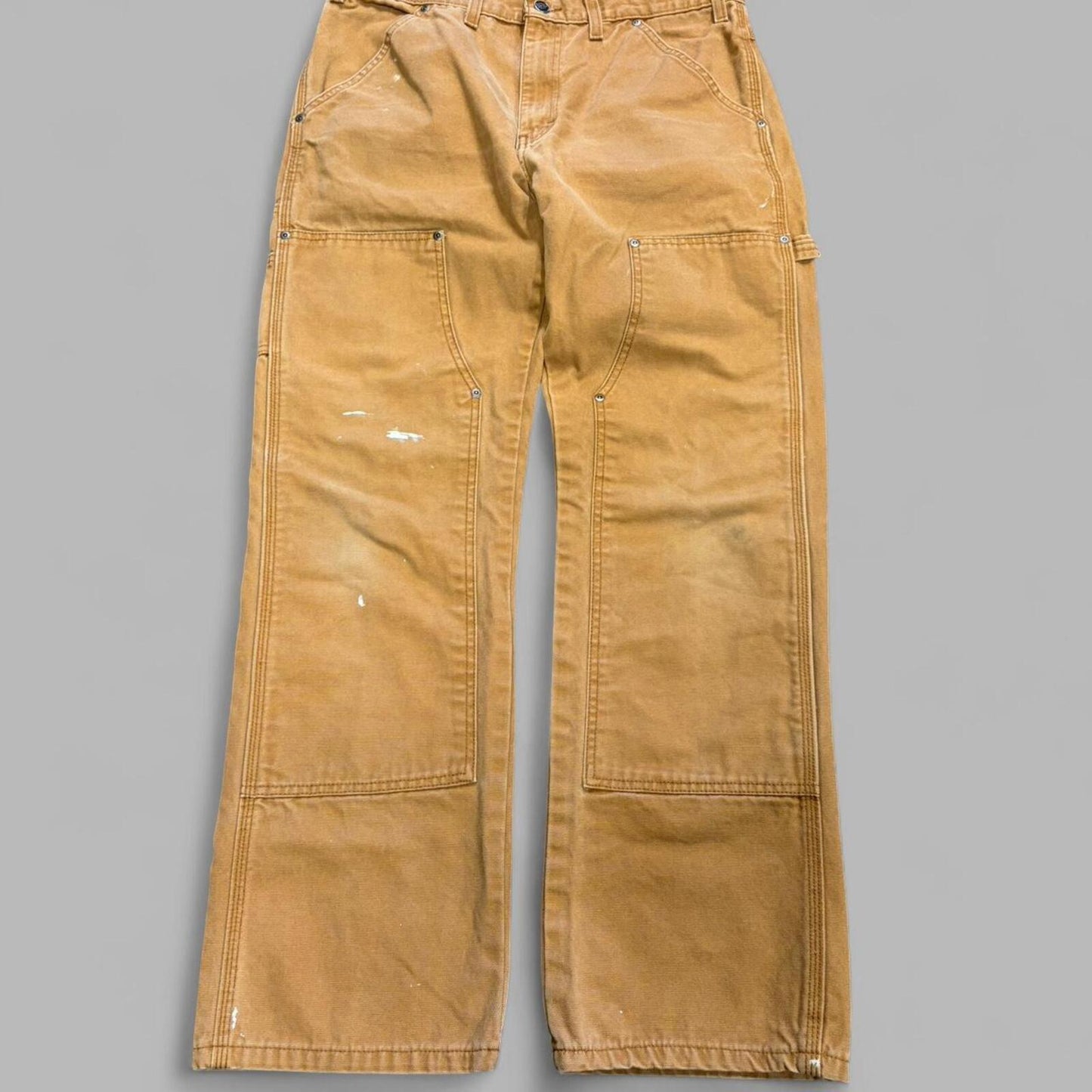 Tan Dickies Double Knees - 34