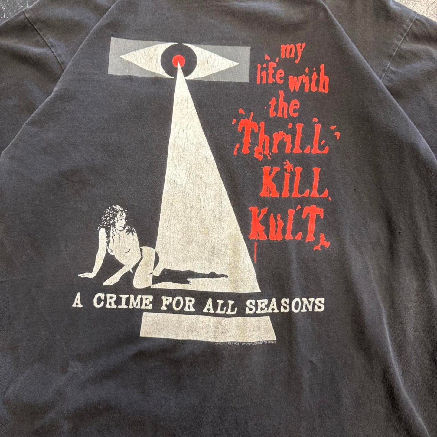 Vintage 90s Thrill Kill Cult Industrial Rock Tour Tee - XL