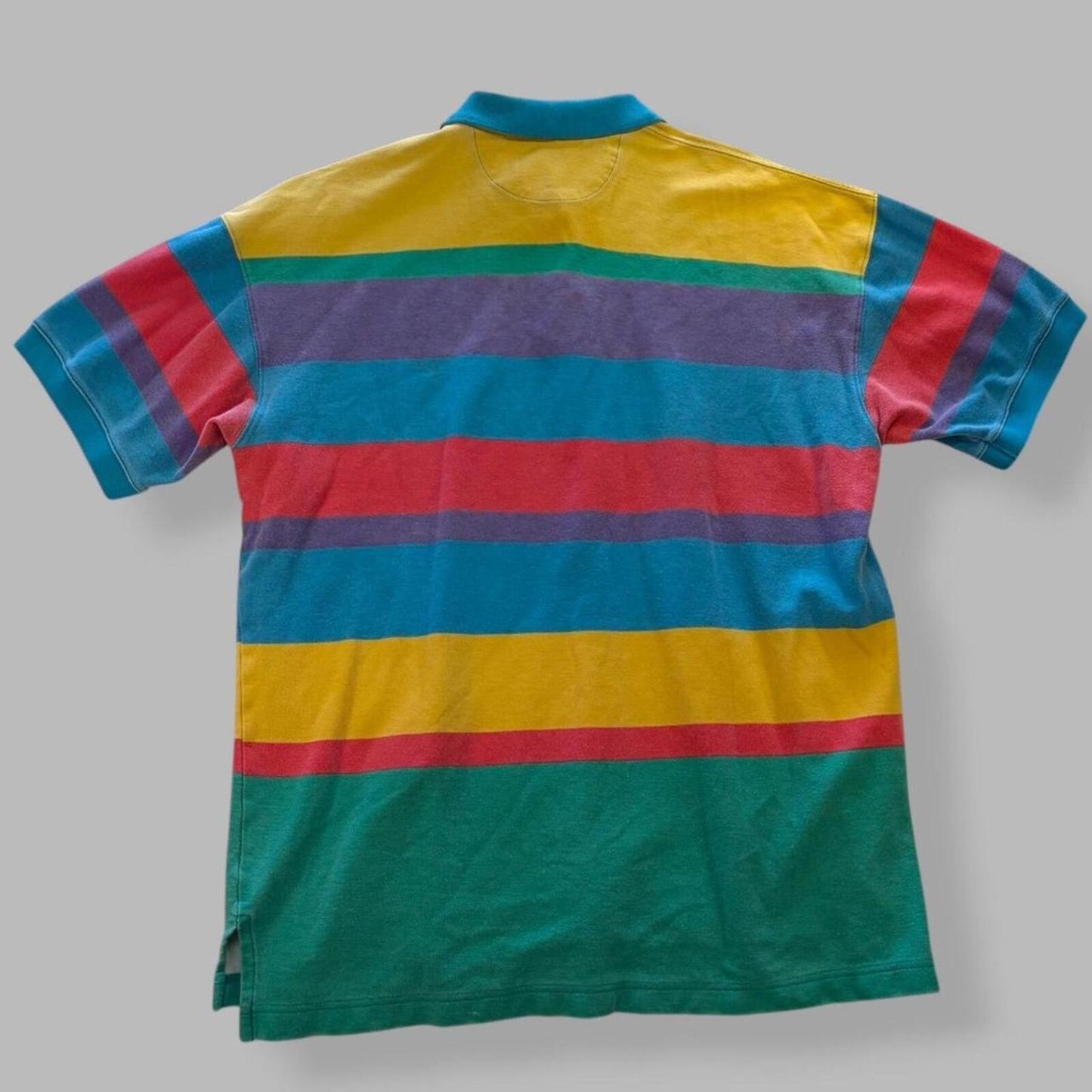 Vintage Eddie Bauer Striped Polo - L