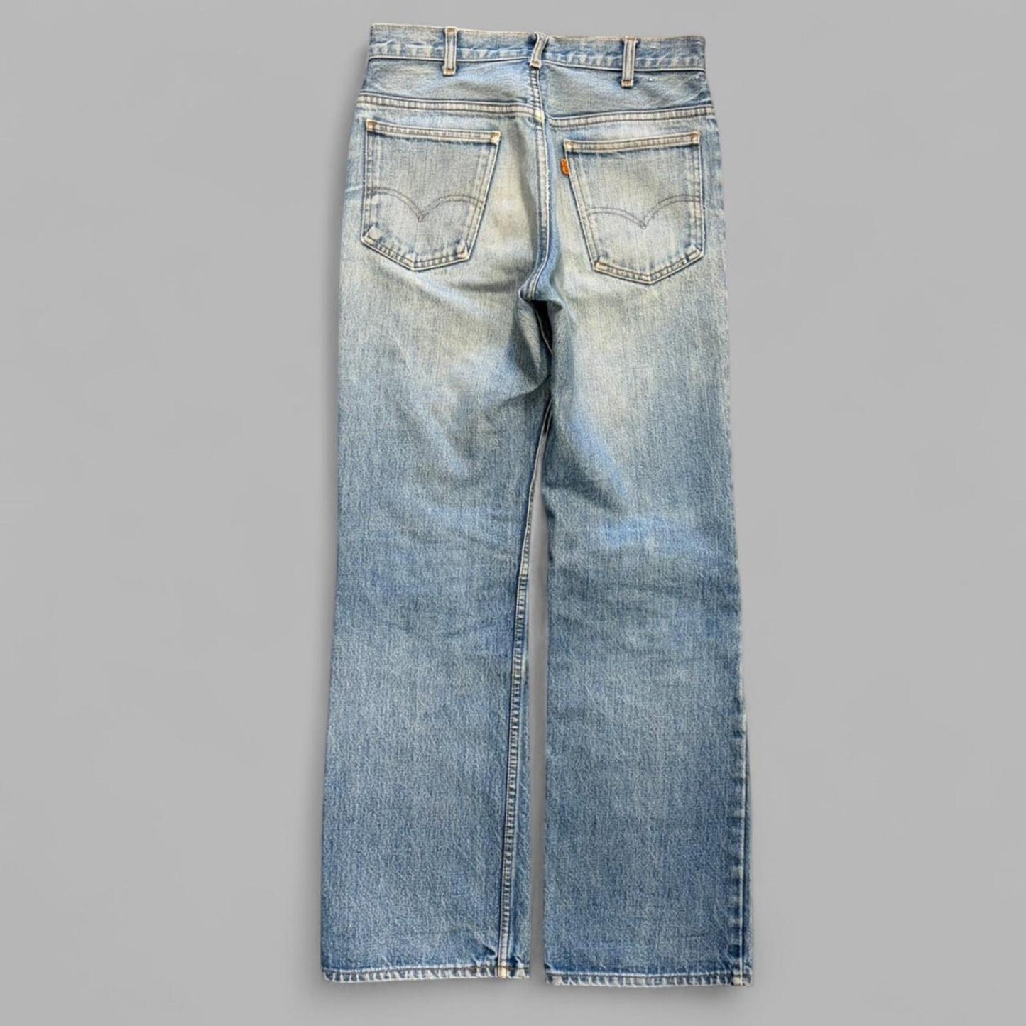 Vintage 1970s Levi Orange Tab Bootcut 217 Jeans -31
