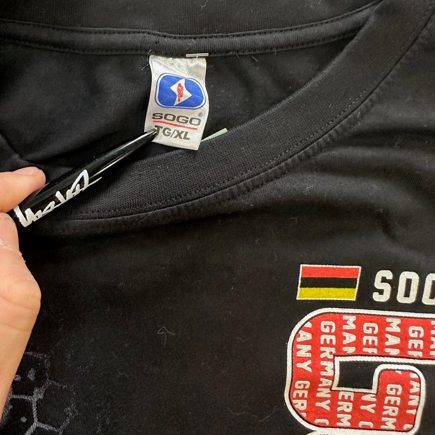 Vintage 90s Germany Soccer Tee - XL