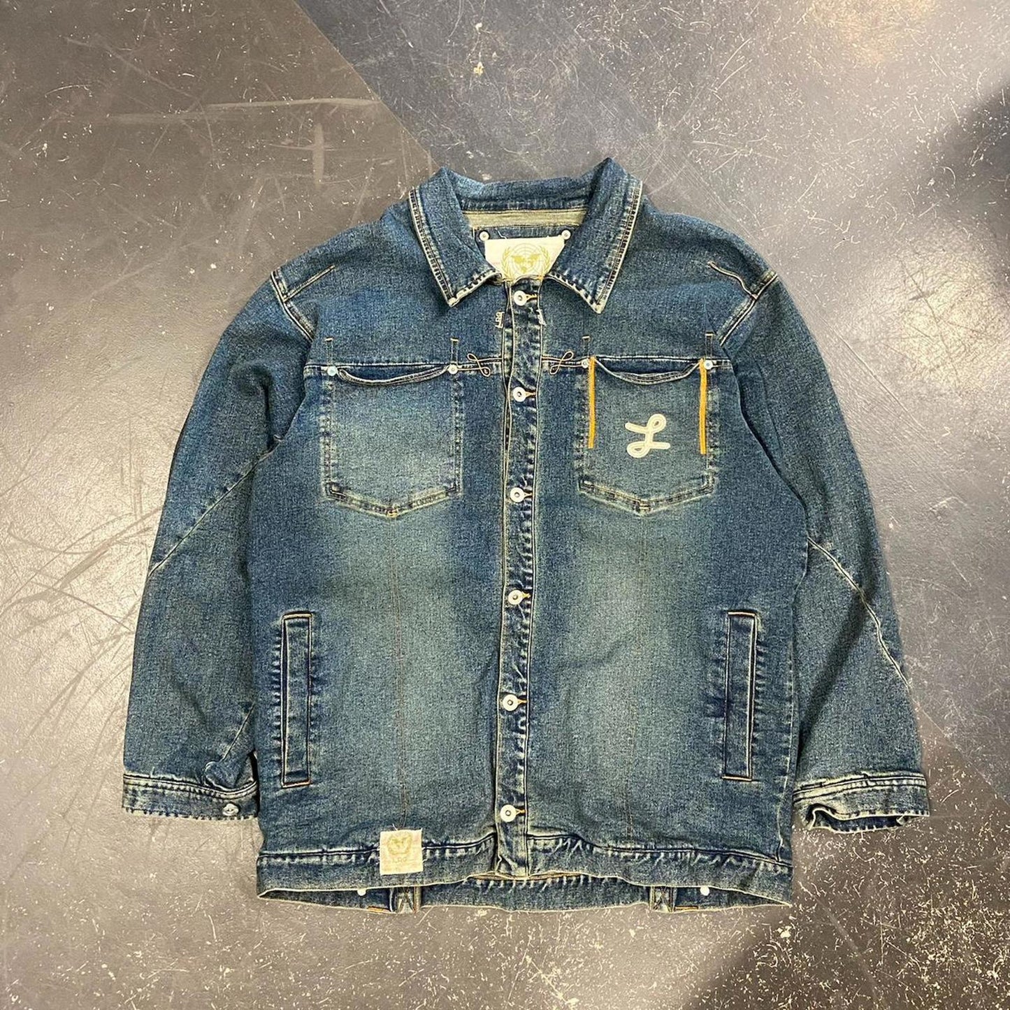 Vintage LRG Denim Jacket - XL