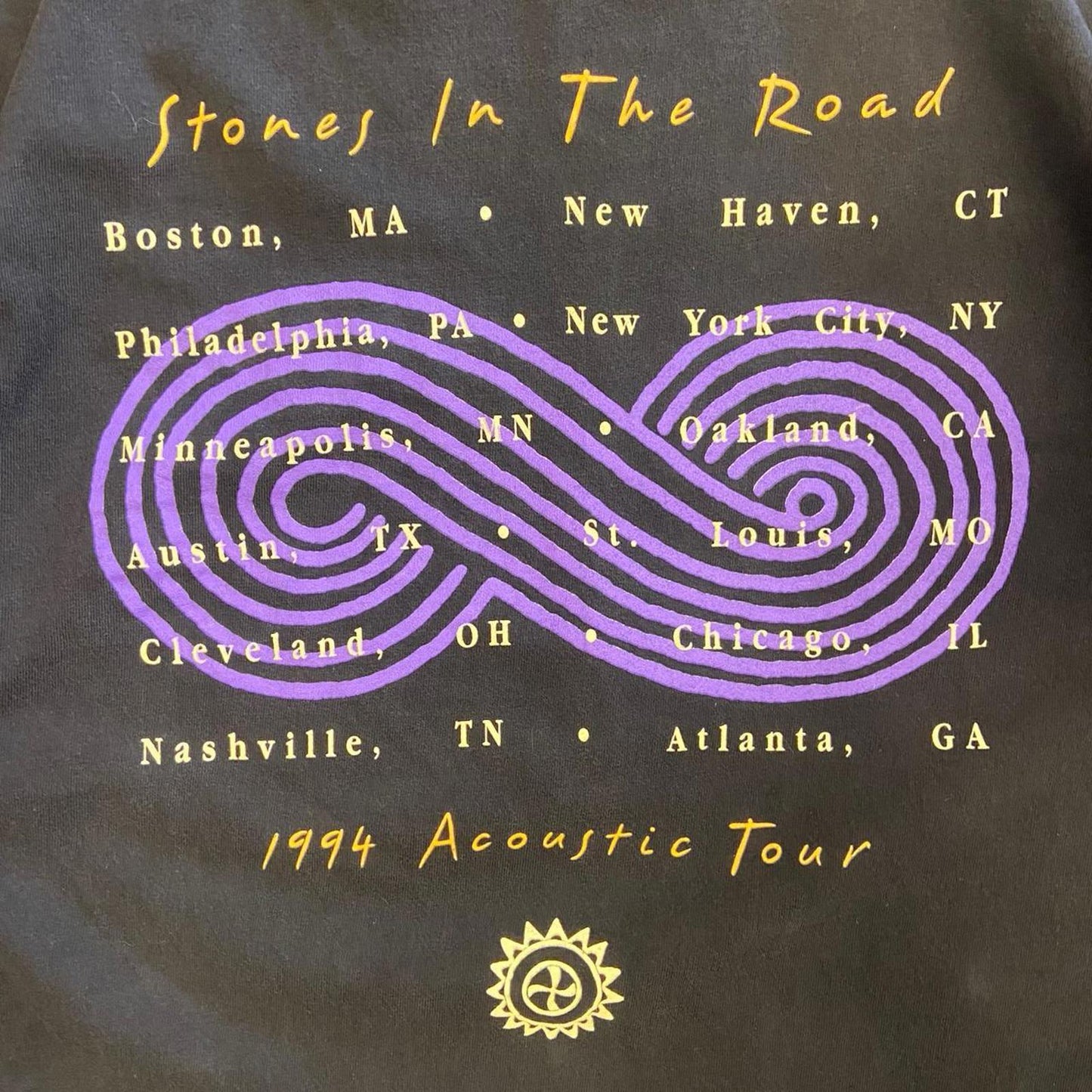 1994 Mary Chaplin Carpenter ‘Stones in the Road’ Tour Tee - L