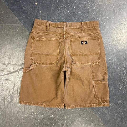 Brown Dickies Carpenter Shorts - 32