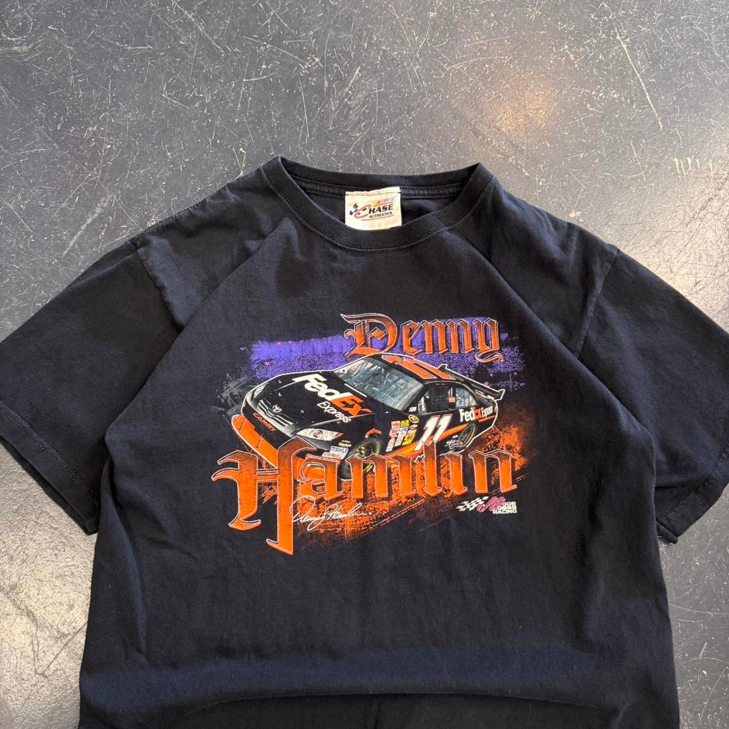Vintage Denny Hamlin NASCAR Tee - M