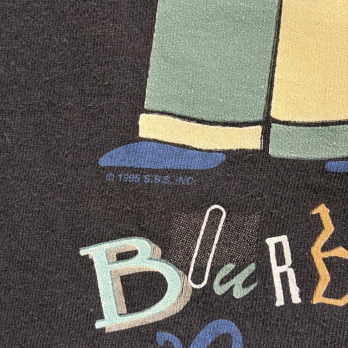 Vintage 1995 Bourbon Street New Orleans Jazz Tee - XL