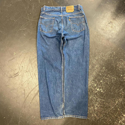 Vintage Blue Orange Tab 505 Levi Jeans - 38