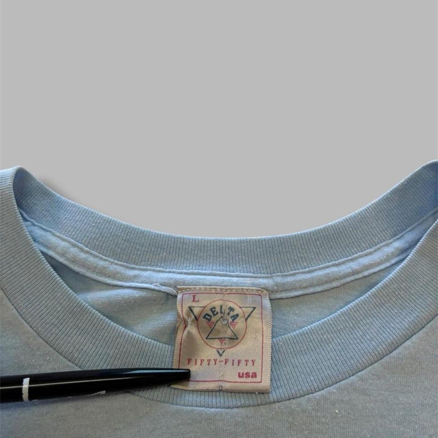 Vintage Blue Goofy Tee - L
