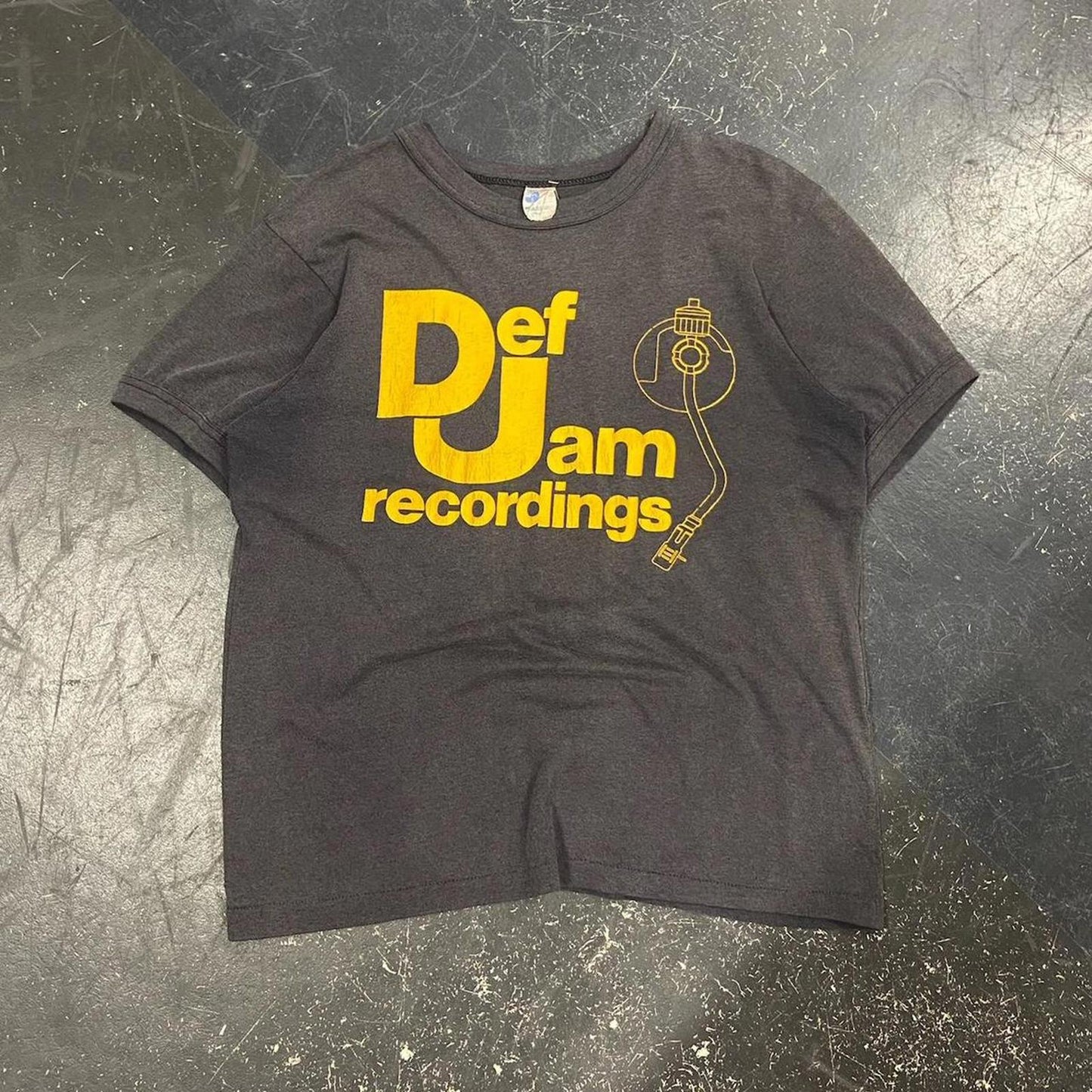 80s Faded Def Jam Records Tee - XL
